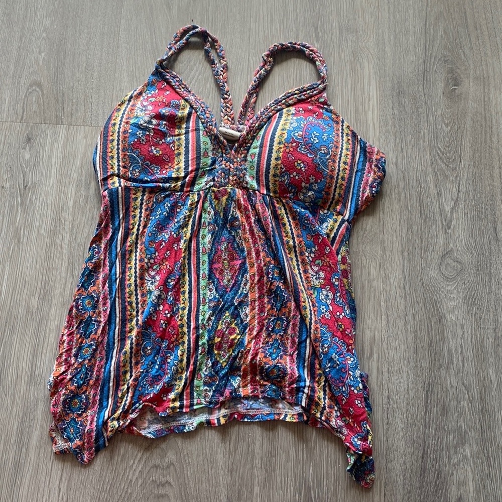 Patterned Tank Top